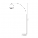 ACA LIGHTING - Лампион Offifi ce Luminaires ML312401FB (1)