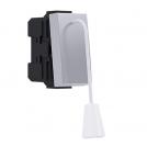 ACA LIGHTING - MODYS PUSH BUTTON SWITCH WITH CORD SILVER 1 M. 1P 10A 250VAC IP20 10101312518