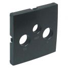EFAPEL - Face plate forR - TV - SAT sockets GREY 90775 TIS LOGUS 90