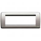 VIMAR - 16756.34 - IDEA Rondò Рамка 6М италиански стандарт Brushed nickel