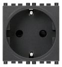 VIMAR - 19208 - 2P+E 16A German SICURY outlet grey