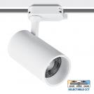 VIVALUX - LED прожектор за релсов монтаж TRANCE LED ∙ 20W ∙ 1400lm ∙ бял ∙ CCT-switch ∙ 3000K-4000K-6400K VIV005203
