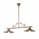 INCANTI - pendant luminaire LEA 02-805 STRUCTURA SU 2X42W E27 AB (TELESCOPIC)