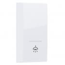 ACA LIGHTING - MODYS BUTTON WITH INDICATOR & LIGHT SYMBOL 1M. WHITE 10101332808