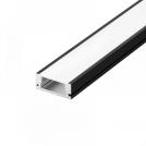 ACA LIGHTING - P109B Профил MINI с опалов капак черен 2м 