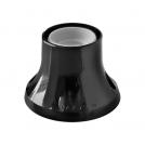 VIVALUX - Lamp holder Е27 IP20 black 1040/N  VIV001620 