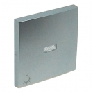 EFAPEL - Face plate for Switch with indicator and bulb symbol ALUMINIUM 90797 TAL LOGUS 90