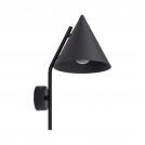 TKLighting - WALL LAMP  CONO 1XE27 BLACK 1x15W 10041