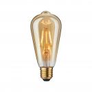 PAULMANN - 28407   1879 Filament 230V LED Bulb Rustika ⚡ E27 ⚡ Non Dim ⚡ 250lm ⚡ 4.4W ⚡ 1700K ✴ Gold