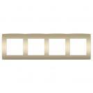 ACA LIGHTING - Рамка четворна PRIME Шампанско мат 1000119304