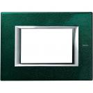 BTICINO - HA4803VS Рамка 3М green Sevres лакирана метална правоъгълна Axolute