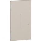 BTICINO - KM42M2 Lightable covers, for wireless light control item K4003CW. 2 modules - sand