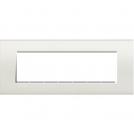 BTICINO - LNA4807BI Рамка 7М White правоъгълна Livinglight