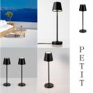 NOVA LUCE - USB Преносима настолна лампа  Д:7, Ш:6, В:28 см.    9030712   PETIT ⚡ LED 2W ⚡ 101Lm ⚡ 3000K ⚡ 3.7V ⚡ IP54 ✴ Черен