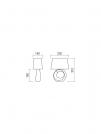SMARTER - table luminaire   LUA  01-1836  E14, 28W (1)