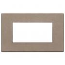 VIMAR - 22654.22 - Plate 4M leather Steppe