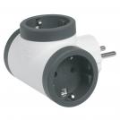 LEGRAND - 694520 Адаптер за контакт 3х Шуко Т-образен бял Legrand (2)