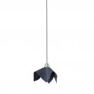 FARO - FAUNA LED Blue leather pendant lamp Ref.66235