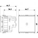VIMAR - 19113.2.M - Axial 1P 16AX reversing switch 2M Metal (1)