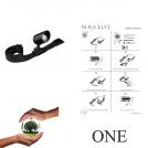 NOVA LUCE - Waterproof Spotlight  L:2.9, W:8, H:9 cm.    9030920   ONE ⚡ LED 4W ⚡ 3000K ⚡ 24V ⚡ IP65 ✴ Sandy Black