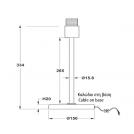 ACA LIGHTING - table luminaire  MT15198MWW 1xE27 (1)