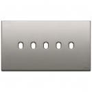 VIMAR - Plate 5Mx5 BS Vintage brushed nickel - 22679.5.11
