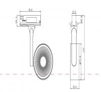 MAYTONI - LED Прожектор за релсов монтаж TRACK LAMPS TR024-1-10B3K  LED 10W, 950LM, 3000K (1)