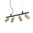 IDEAL LUX - Спот  DYNAMITE SP4 OTTONE SATINATO 244624 GU10 max 4 x 28W