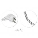 COmmel - Textile cable with plug 2 meters 3x0.75mm2 H03 RT-H C0333X