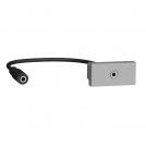 SCHNEIDER ELECTRIC - NU343330 Audio jack 3.5mm socket One module aluminium