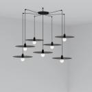 FARO - pendant lamp   PLAT 68145-7L  E27 7X 15W LED
