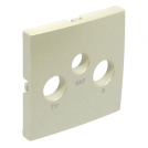 EFAPEL - Face plate for R - TV - SAT sockets PEARL 90775 TPE LOGUS 90