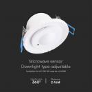 V-TAC - 400W Microwave Motion Sensor 360'D White Body SKU: 23165 (2)