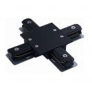 NOWODVORSKI - PROFILE RECESSED X- CONNECTOR BLACK 8837
