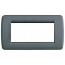 VIMAR - 16754.46 - Rondò plate 4M metal slate grey