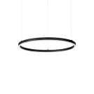 IDEAL LUX - pendant luminaire  ORACLE SLIM D50 NERO 229492