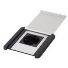 DIGITEL - Power outlet for surface mounting Inox, 1xShuko, SOURCE COVER (1)