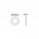 FARO - RADÓN-2 Black recessed orientable lamp Ref.43408 (2)