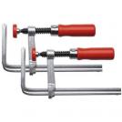 BESSEY - Set of screw clamps for wood (2 pcs.), carpenters table180кг, GTR 120/60 wooden handle  GTR12SET