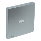 EFAPEL - Face plate for Switch with indicator and key symbol ALUMINIUM 90794 TAL LOGUS 90