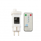 ACA LIGHTING - X0812WSAR ADAPTOR 31VDC 12W & IR REMOTE CONTROLLER (ON/OFF+TIMER+DIMMER), STEADY LIGHTS MAX 1500LEDS
