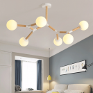 ELMARK - JANE CEILING LAMP 6XE27 WHITE - 955JANE6