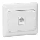 LEGRAND - 782114 RJ 11 telephone socket Kaptika - flush mounting - white