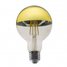 ACA LIGHTING - LED FILAMENT E27 DIM G95 8W GOLD 2700K 230V AC 900LM RA80 30000H 180° PALA958WWDIMG
