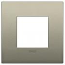 VIMAR - 19642.13 - Classic plate 2M metal matt champagne