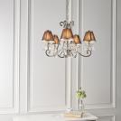 INTERIORS 1900 - Полилей OKSANA nickel  63511  E14, 5X40W (1)