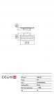 REDO GROUP - Аплик  EXOD 01-1338 AP LED 9W 3000K BK (1)