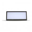 V-TAC - 12W Фасаден Аплик Ъглов Черен 6400К IP64 SKU: 6809 (1)
