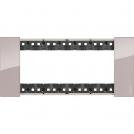 BTICINO - KA4806DM 6 modules Living Now Plate - aura - material: tecno polymer