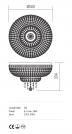 REDO GROUP - Плафон QUEEN IQN CL6 10 60 PL 6X28W E14 CHROME (3)